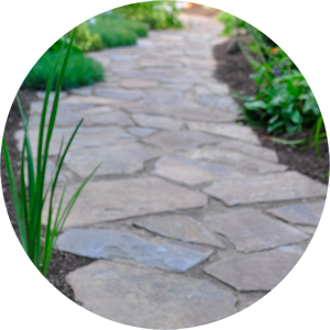 rock hardscape